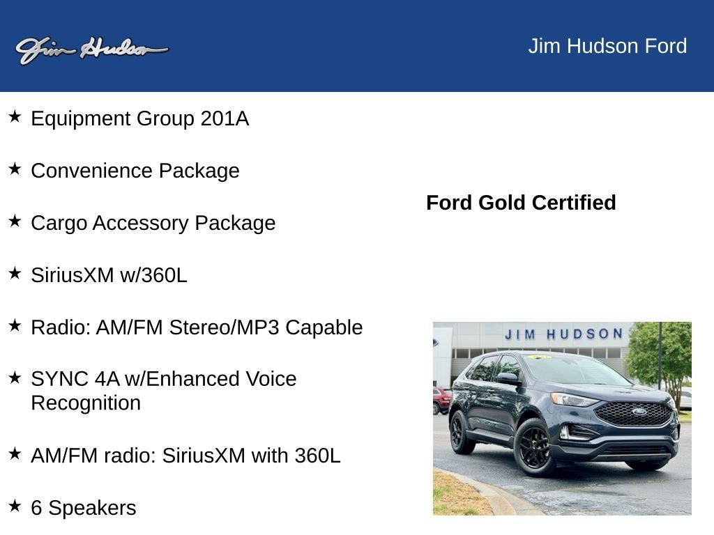 Certified 2023 Ford Edge SEL w/ Convenience Package AWD/4WD image 12