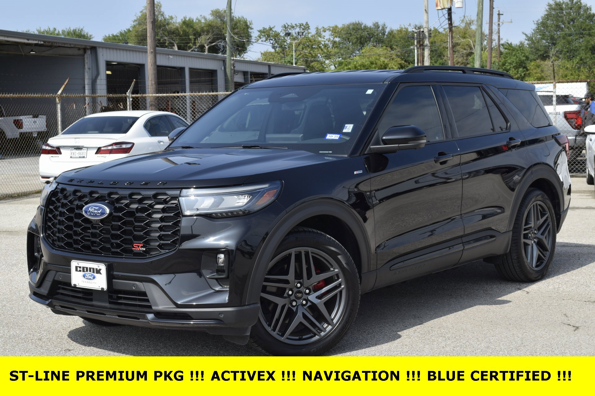 Certified 2025 Ford Explorer ST-Line w/ Premium Package