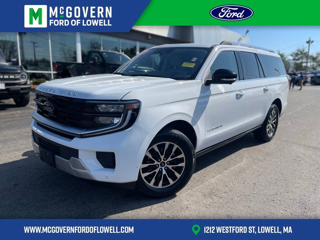 Certified 2025 Ford Expedition Max Platinum
