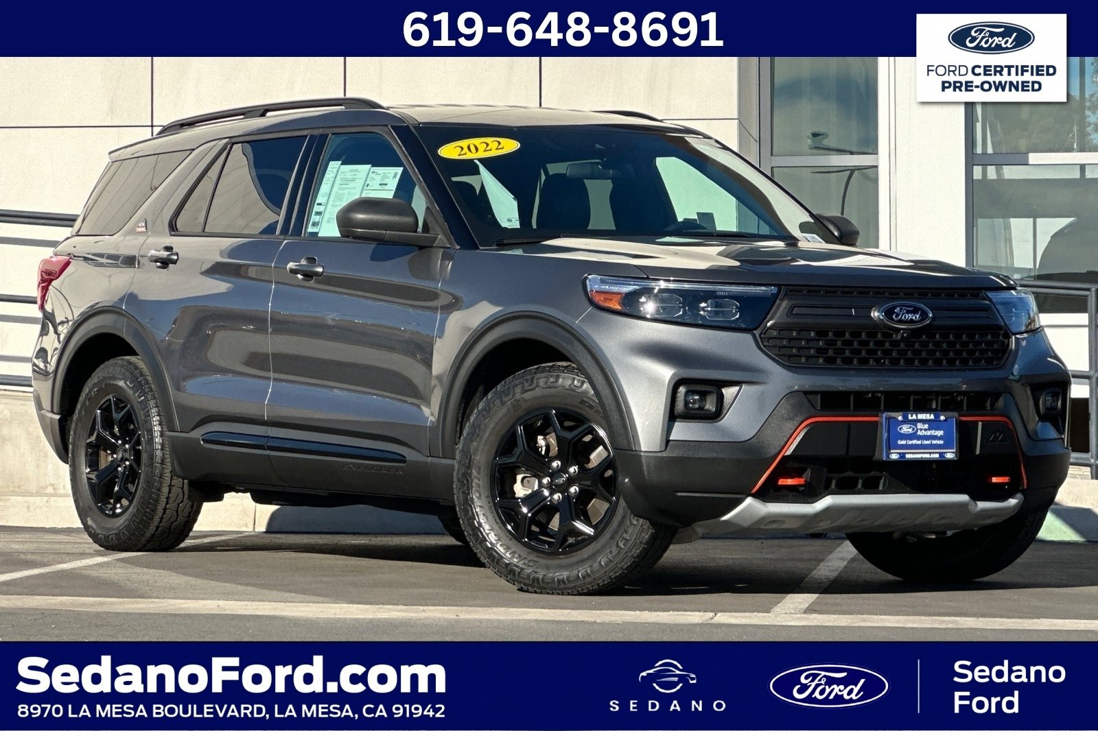 Certified 2022 Ford Explorer Timberline
