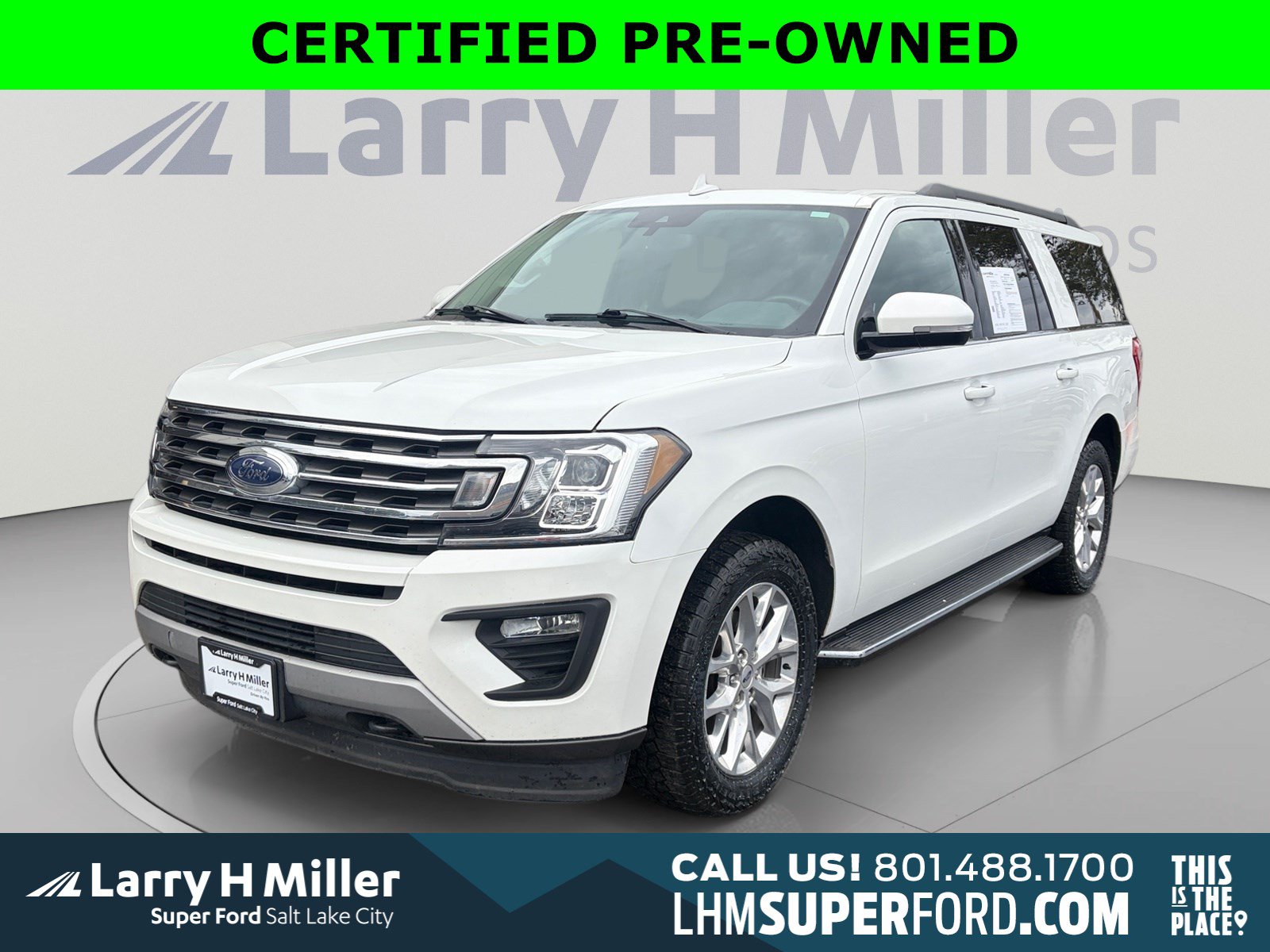 Certified 2020 Ford Expedition Max XLT w/ Equipment Group 202A