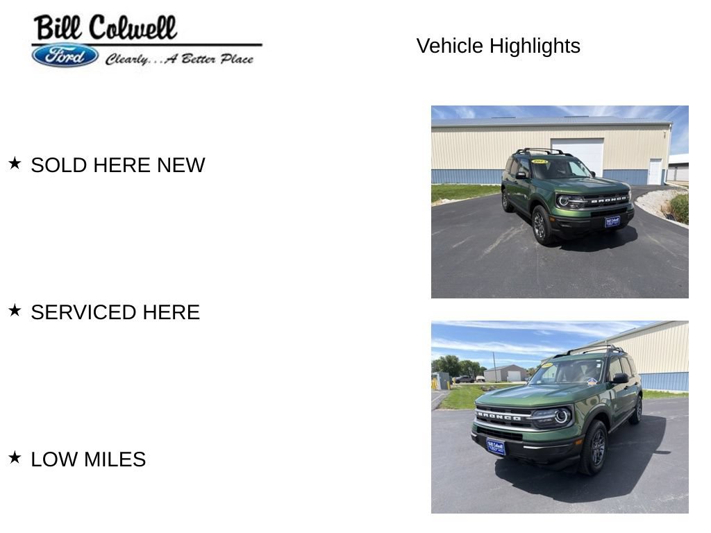 Certified 2023 Ford Bronco Sport Big Bend AWD/4WD image 21