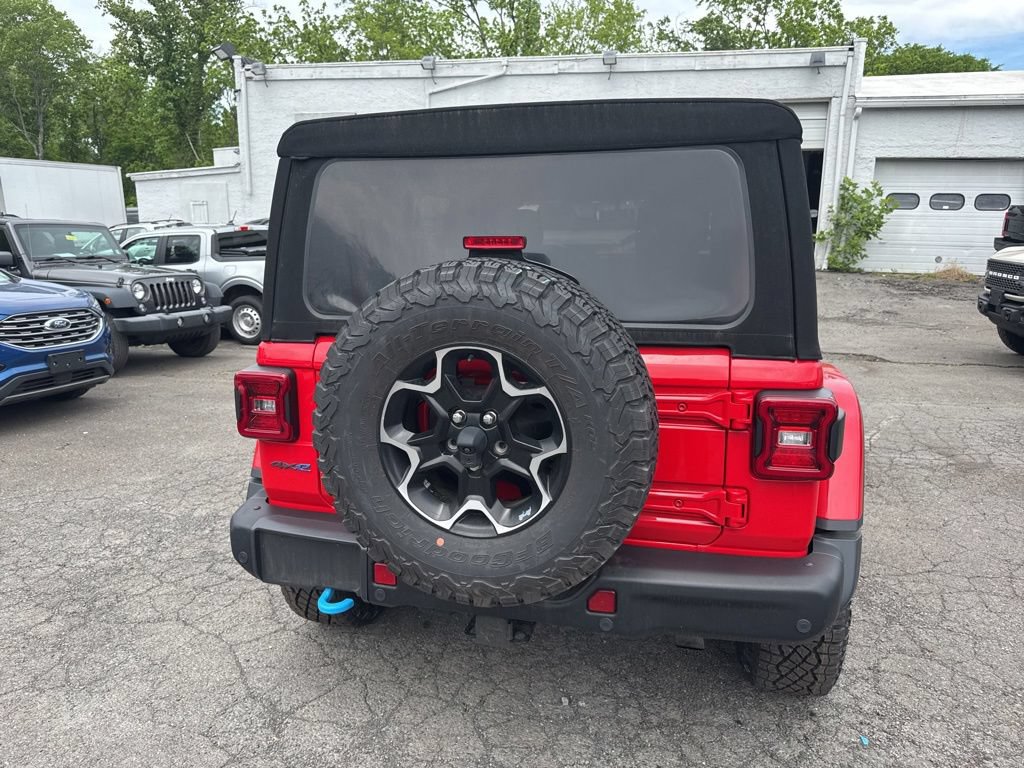 Used 2021 Jeep Wrangler Unlimited Rubicon 4xe w/ Steel Bumper Group AWD/4WD image 7