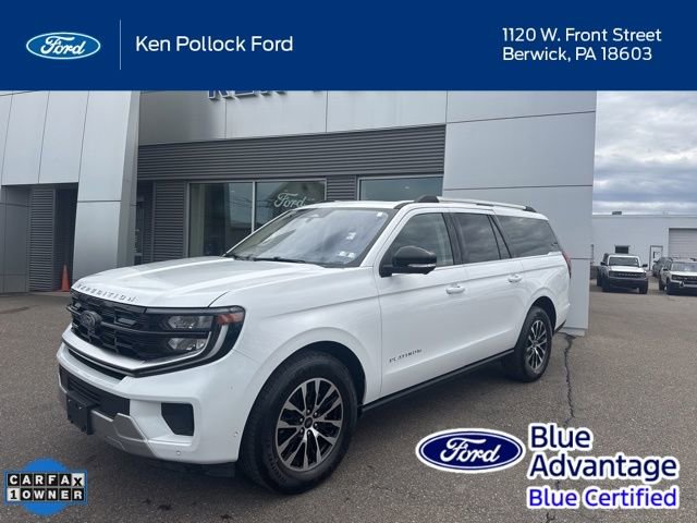Certified 2025 Ford Expedition Max Platinum