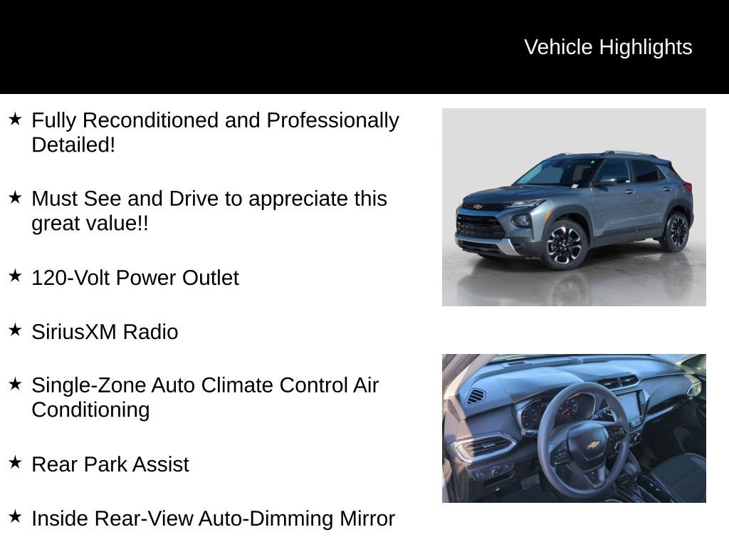 Used 2021 Chevrolet TrailBlazer LT w/ Convenience Package image 21