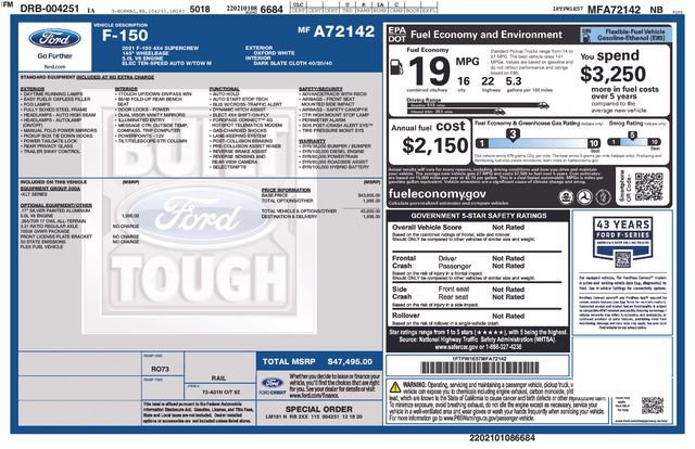 Certified 2021 Ford F150 XLT AWD/4WD image 4