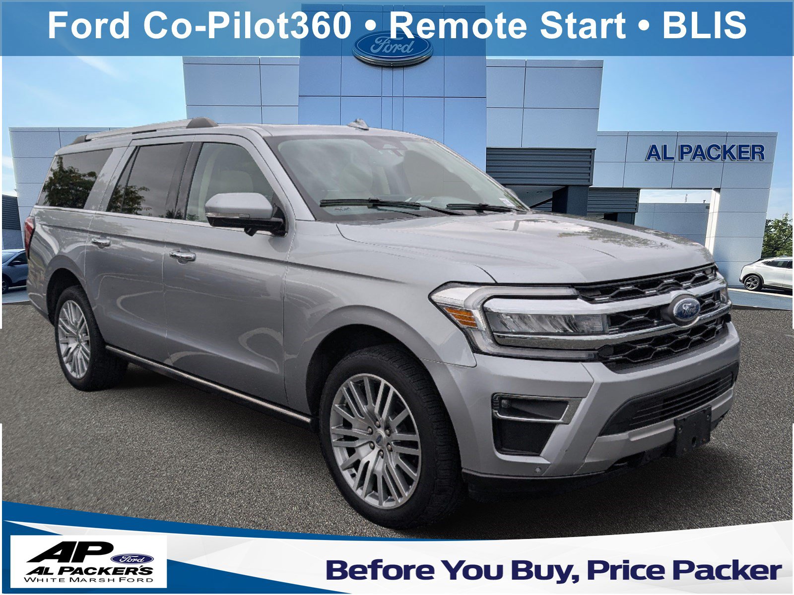 Certified 2022 Ford Expedition Max Limited AWD/4WD image 1