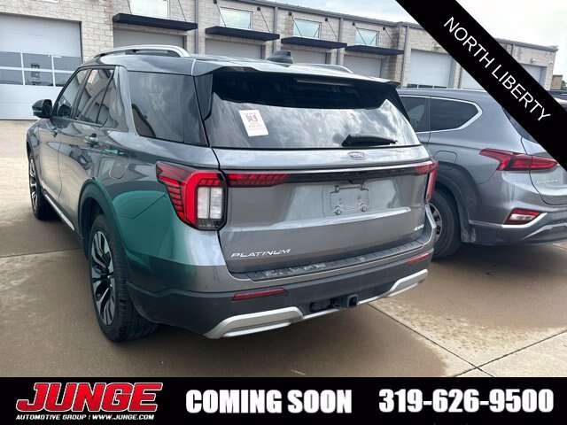 Certified 2025 Ford Explorer Platinum w/ LUX Leather Package AWD/4WD image 4