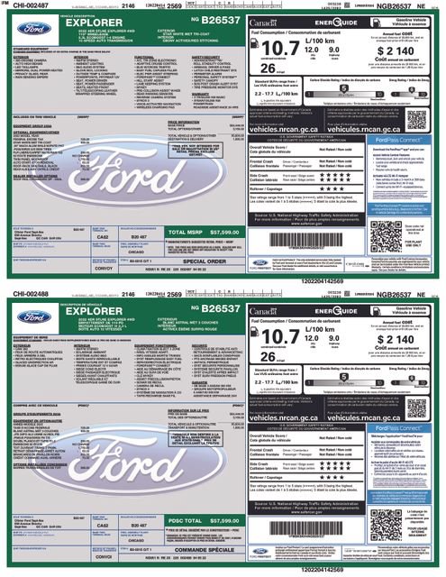 Certified 2022 Ford Explorer ST-Line AWD/4WD image 5