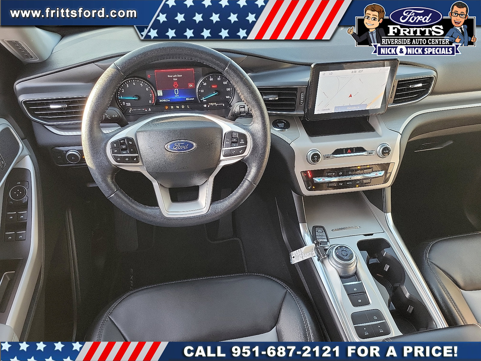 Certified 2022 Ford Explorer XLT w/ Equipment Group 202A image 5