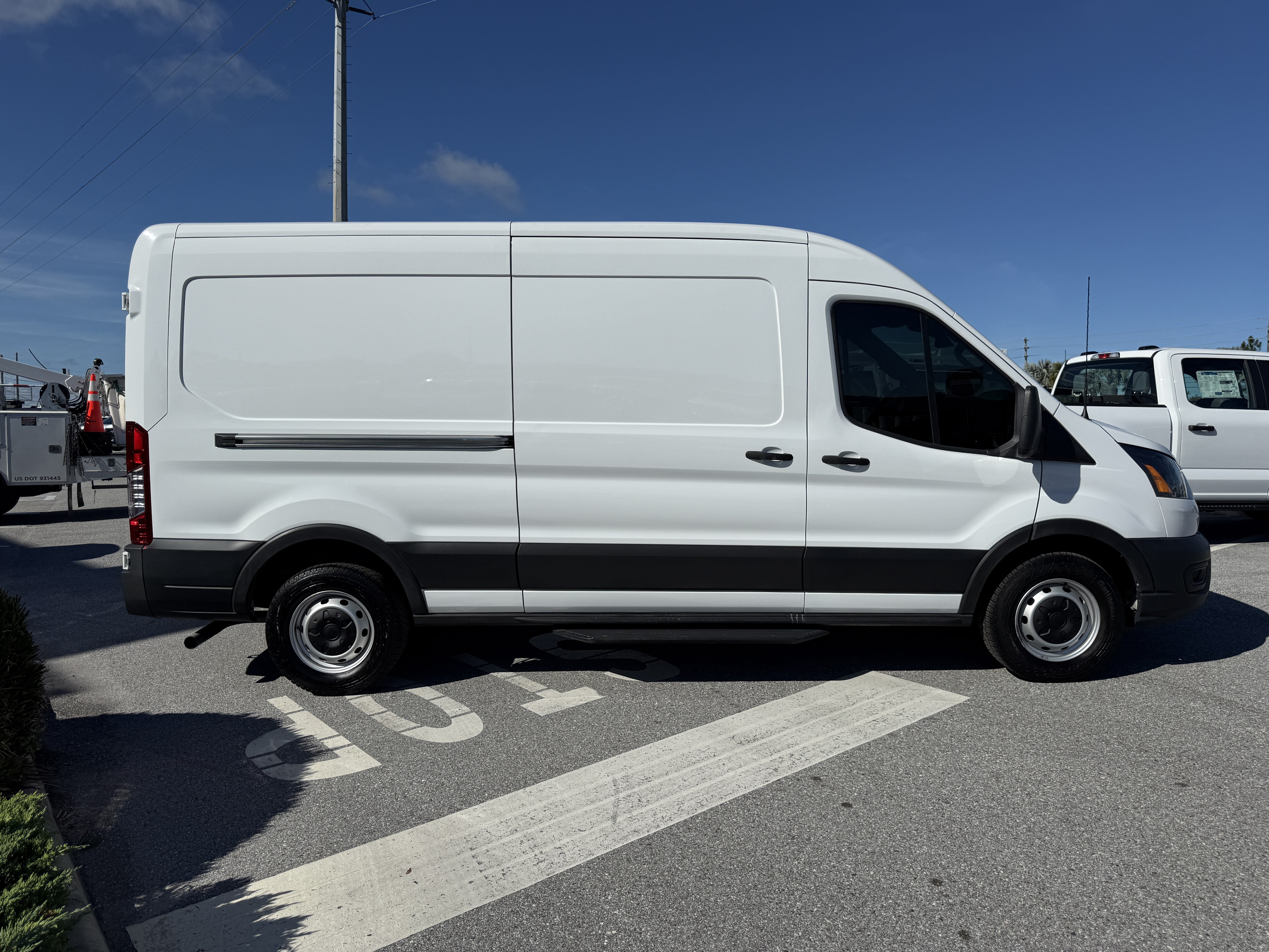 Certified 2023 Ford Transit 250 Medium Roof w/ Load Area Protection Package RWD image 2