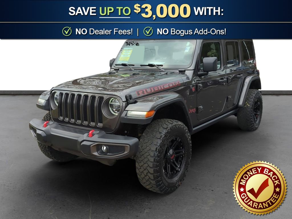 Used 2019 Jeep Wrangler Unlimited Rubicon AWD/4WD image 1