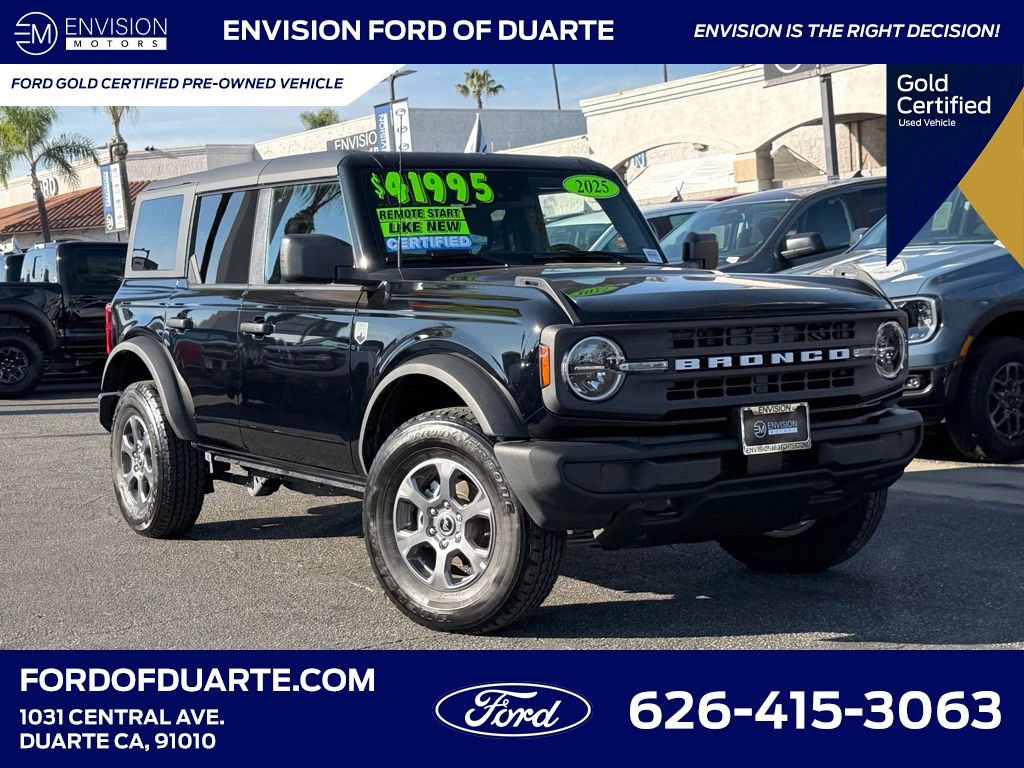 Certified 2025 Ford Bronco Big Bend