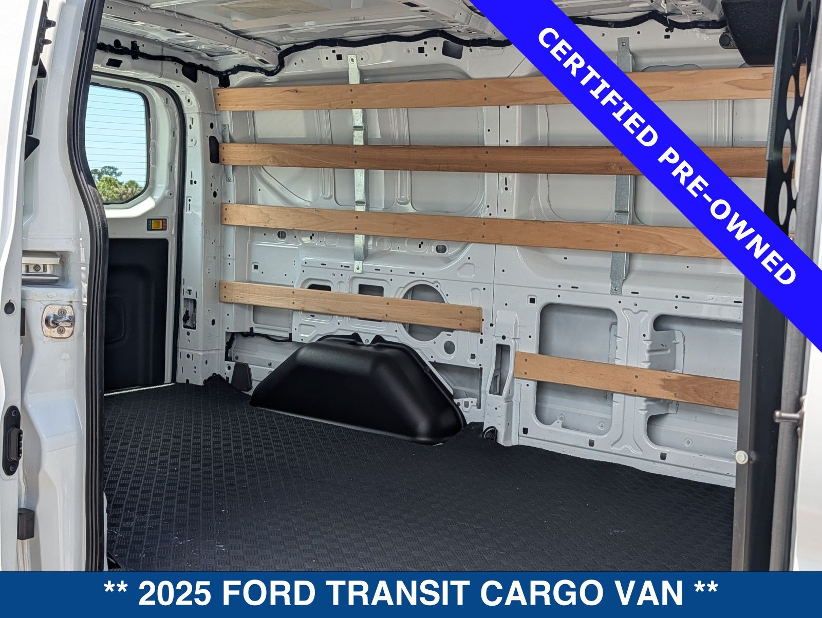 Certified 2025 Ford Transit 250 Low Roof w/ Exterior Upgrade Package RWD image 16