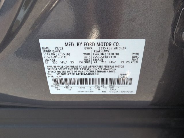 Certified 2022 Ford Explorer XLT w/ Equipment Group 202A RWD image 38