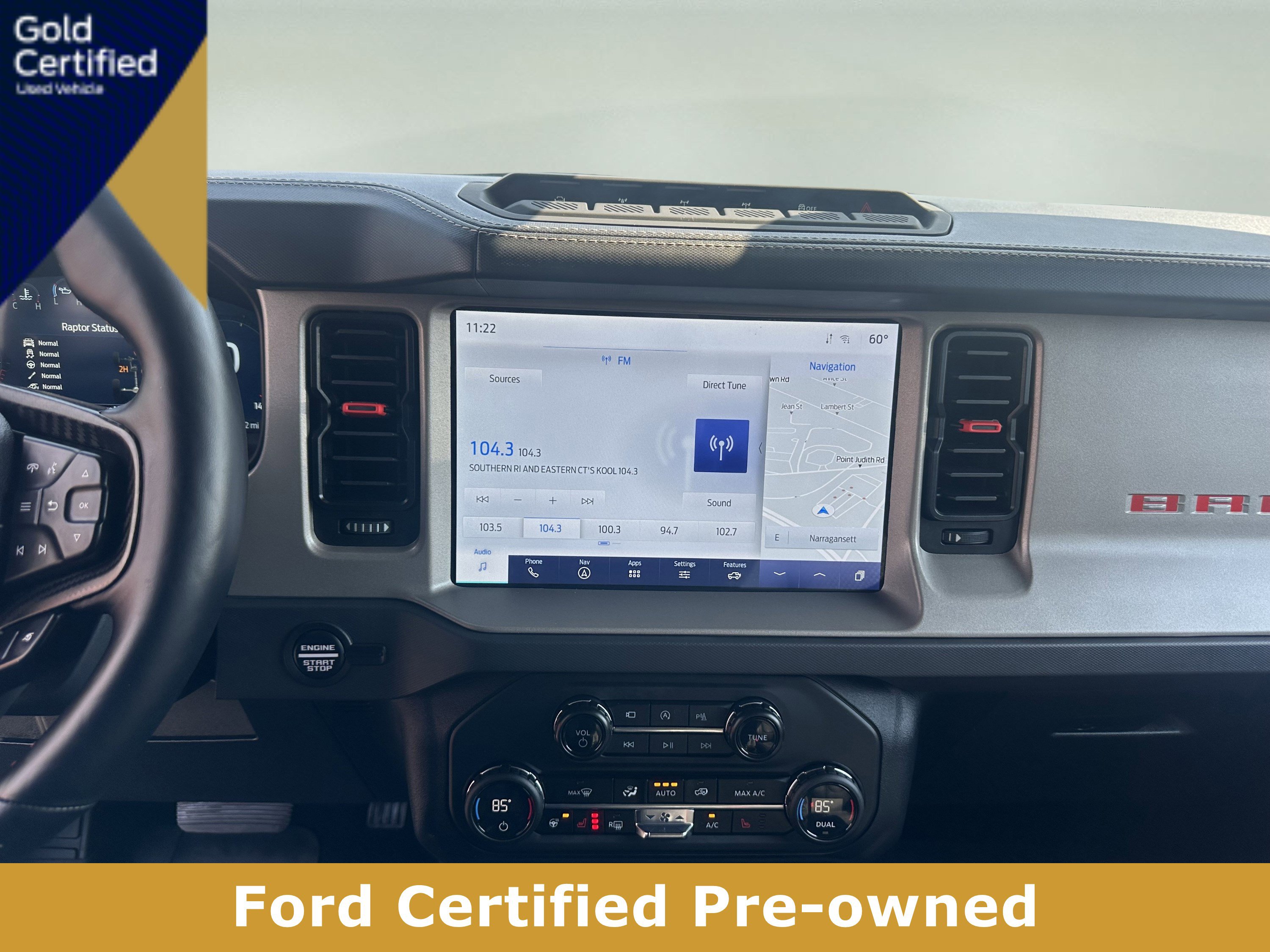 Certified 2024 Ford Bronco Raptor w/ Interior Carbon Fiber Pack 6 AWD/4WD image 15