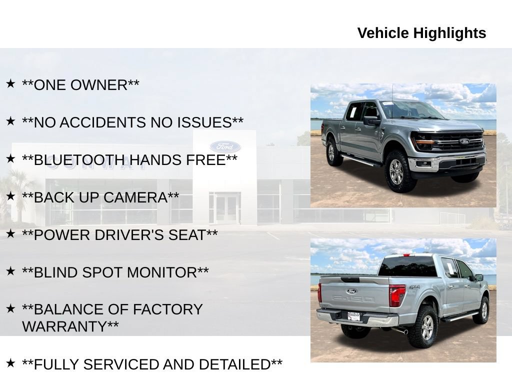 Certified 2025 Ford F150 XLT w/ Equipment Group 301A Standard AWD/4WD image 6