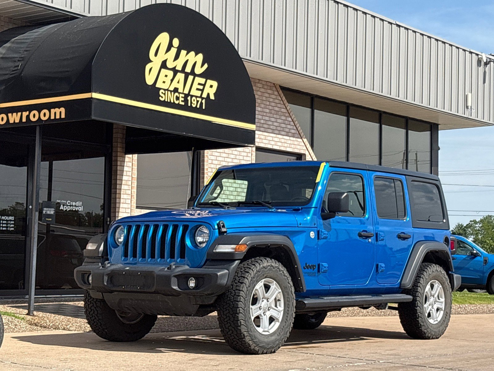 Used 2021 Jeep Wrangler Unlimited Sport AWD/4WD image 1