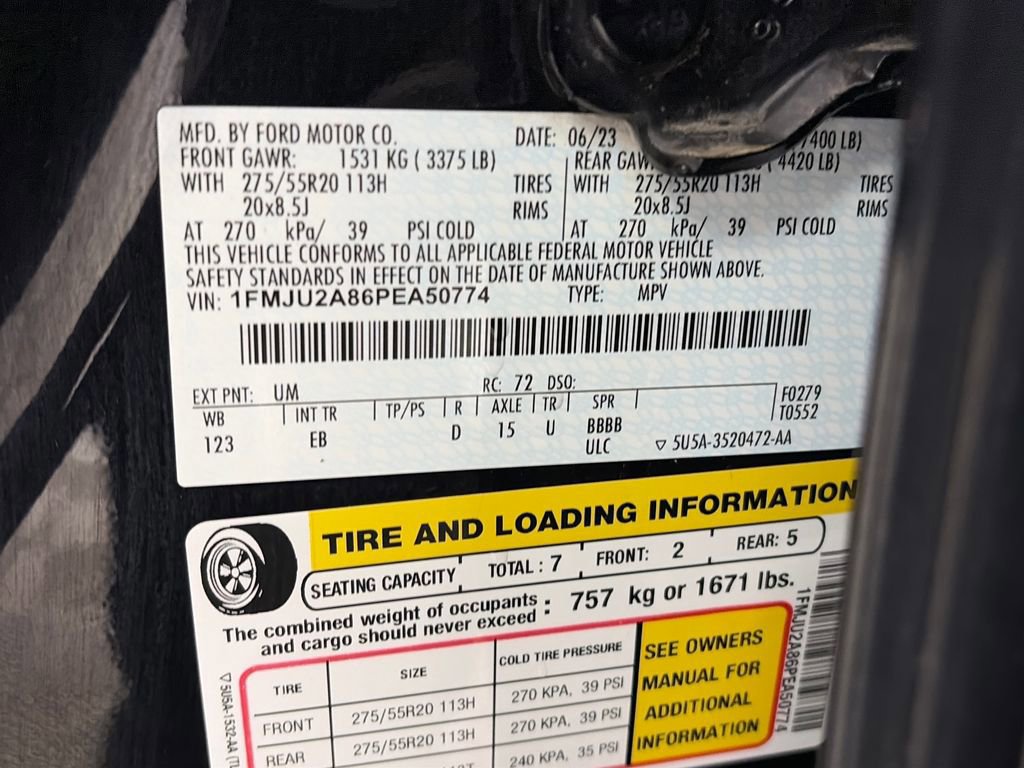 Certified 2023 Ford Expedition Limited AWD/4WD image 9