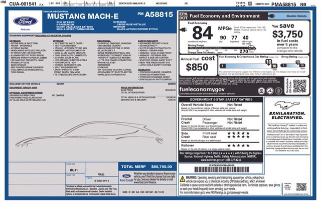 Certified 2023 Ford Mustang Mach-E GT AWD/4WD image 10