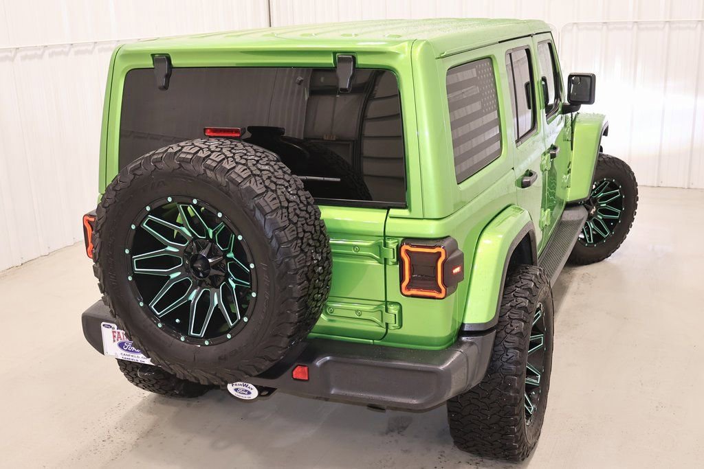 Used 2019 Jeep Wrangler Unlimited Sahara w/ Uconnect 4C Nav & Sound Group image 7