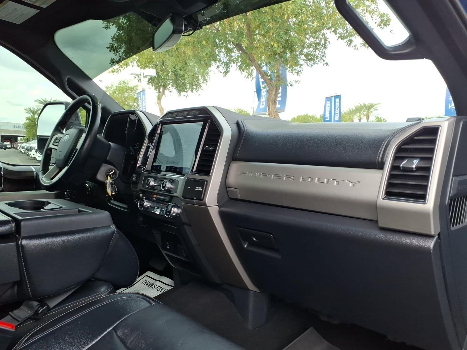 Certified 2022 Ford F350 Lariat w/ Black Appearance Package AWD/4WD image 10