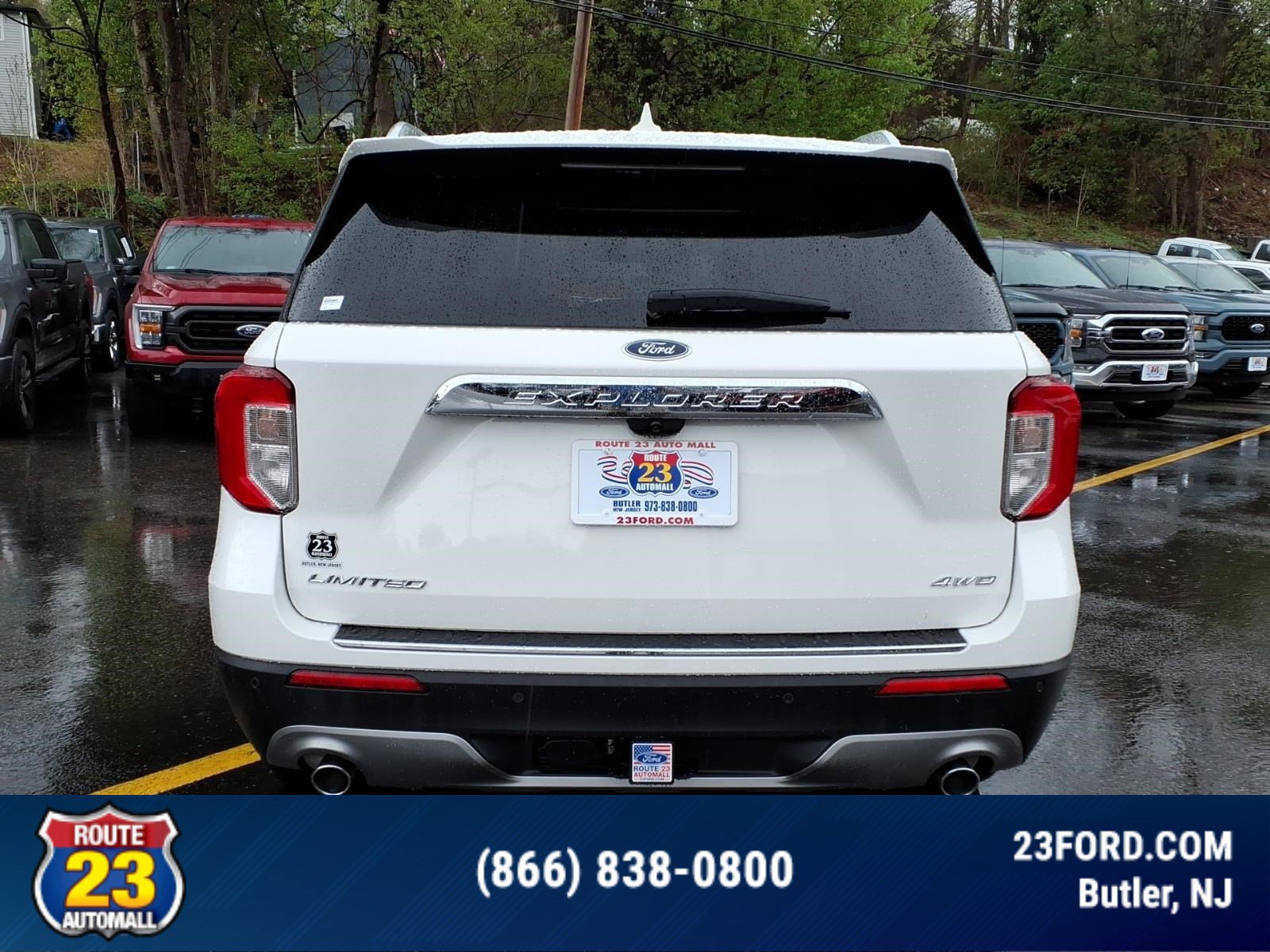 Certified 2023 Ford Explorer Limited w/ Limited Technology Package AWD/4WD image 4