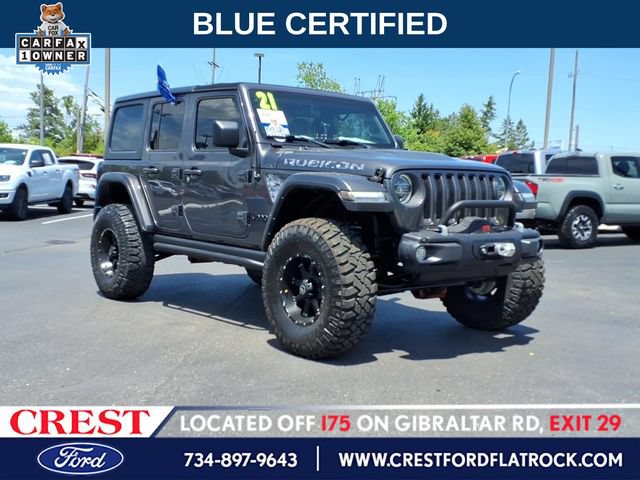 Used 2021 Jeep Wrangler Unlimited Rubicon AWD/4WD image 1