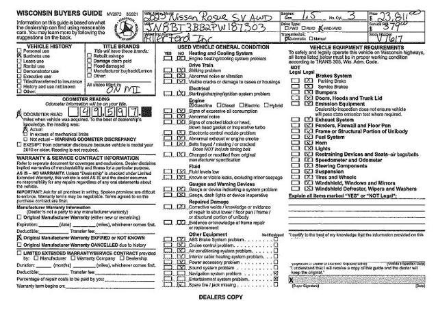 Used 2023 Nissan Rogue SV image 39