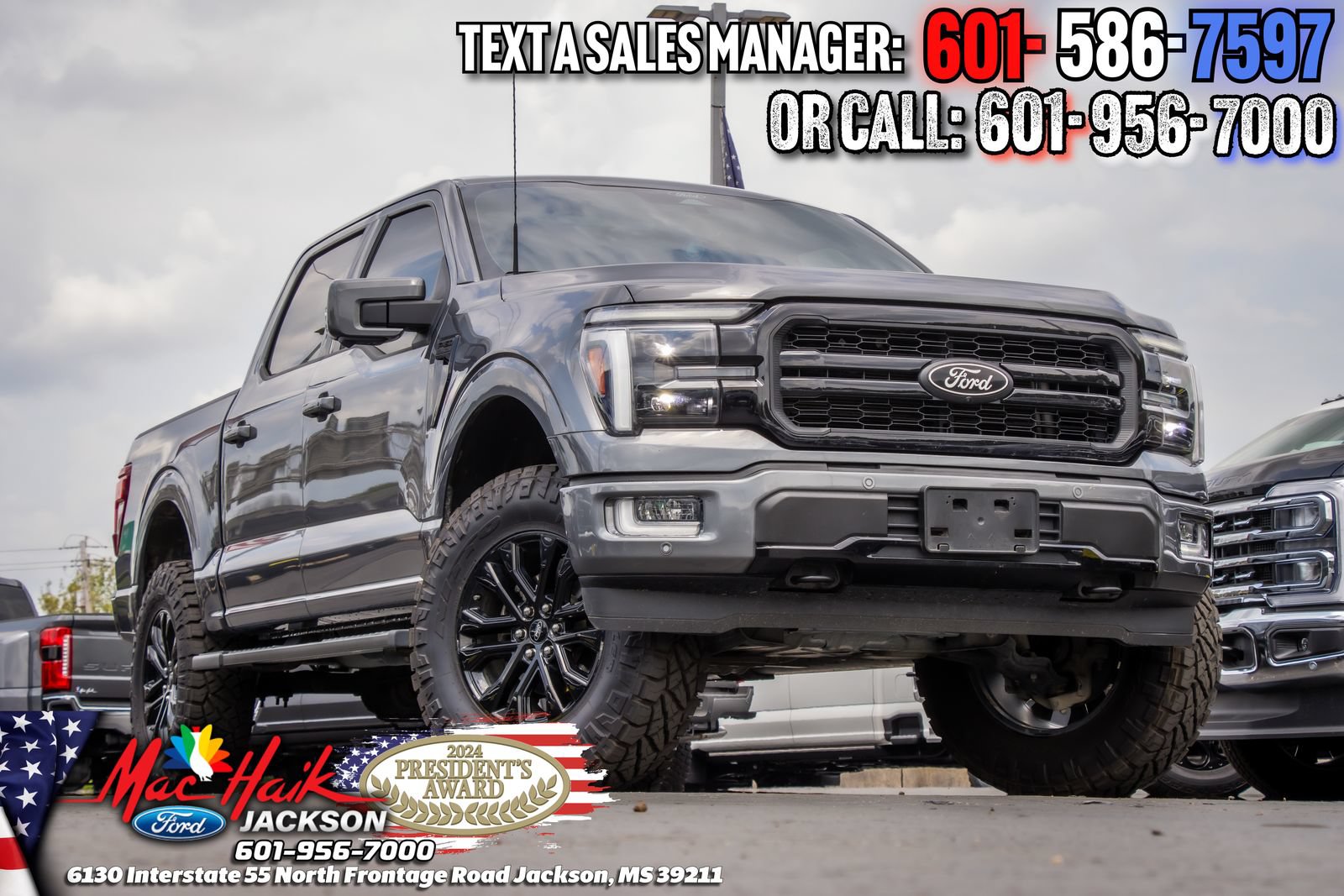 Certified 2024 Ford F150 Lariat w/ Equipment Group 502A High AWD/4WD image 3