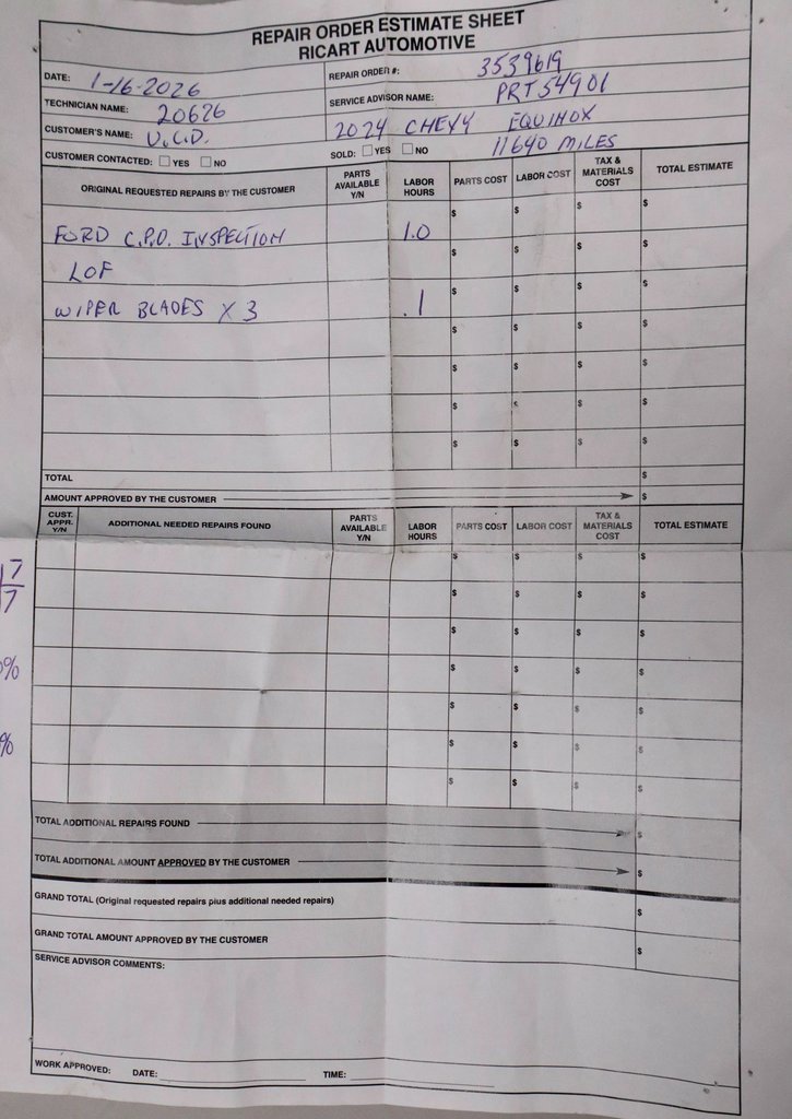 Used 2024 Chevrolet Equinox LT w/ LPO, Floor Liner Package image 11