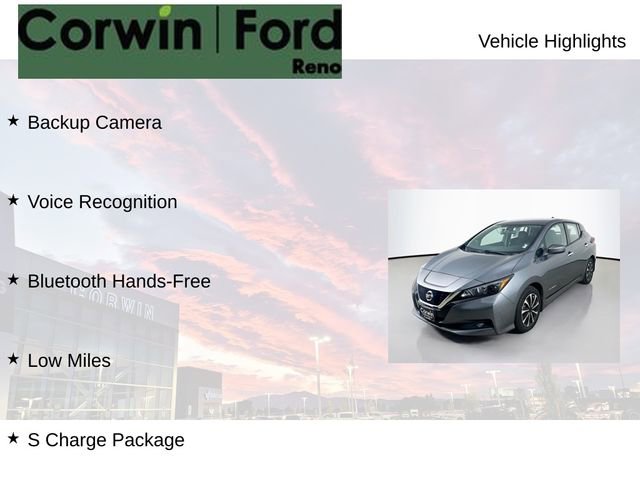 Used 2018 Nissan Leaf S w/ S Charge Package FWD image 8