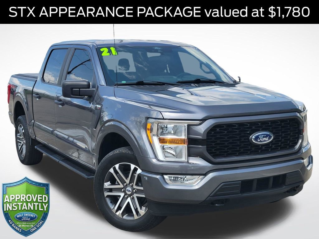 Certified 2021 Ford F150 XL w/ STX Appearance Package AWD/4WD image 1