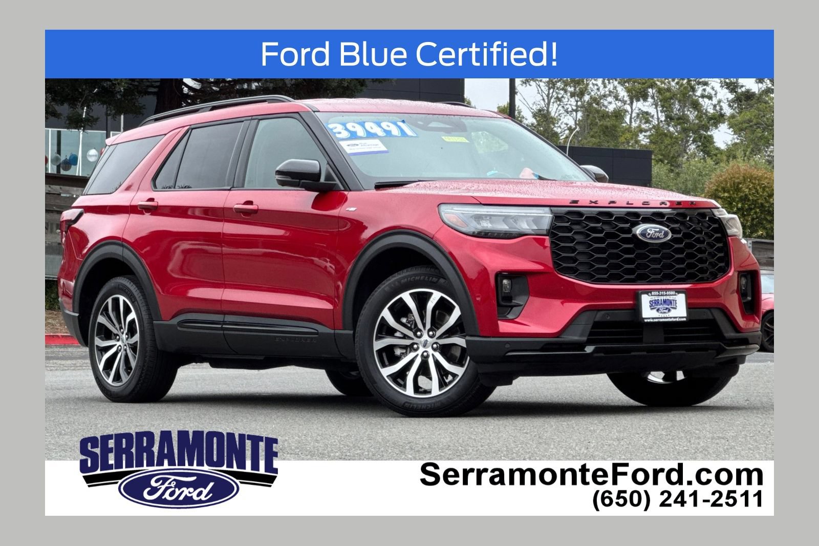 Certified 2025 Ford Explorer ST-Line