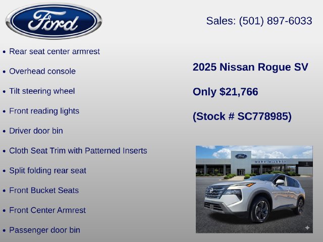 Used 2025 Nissan Rogue SV AWD/4WD image 36