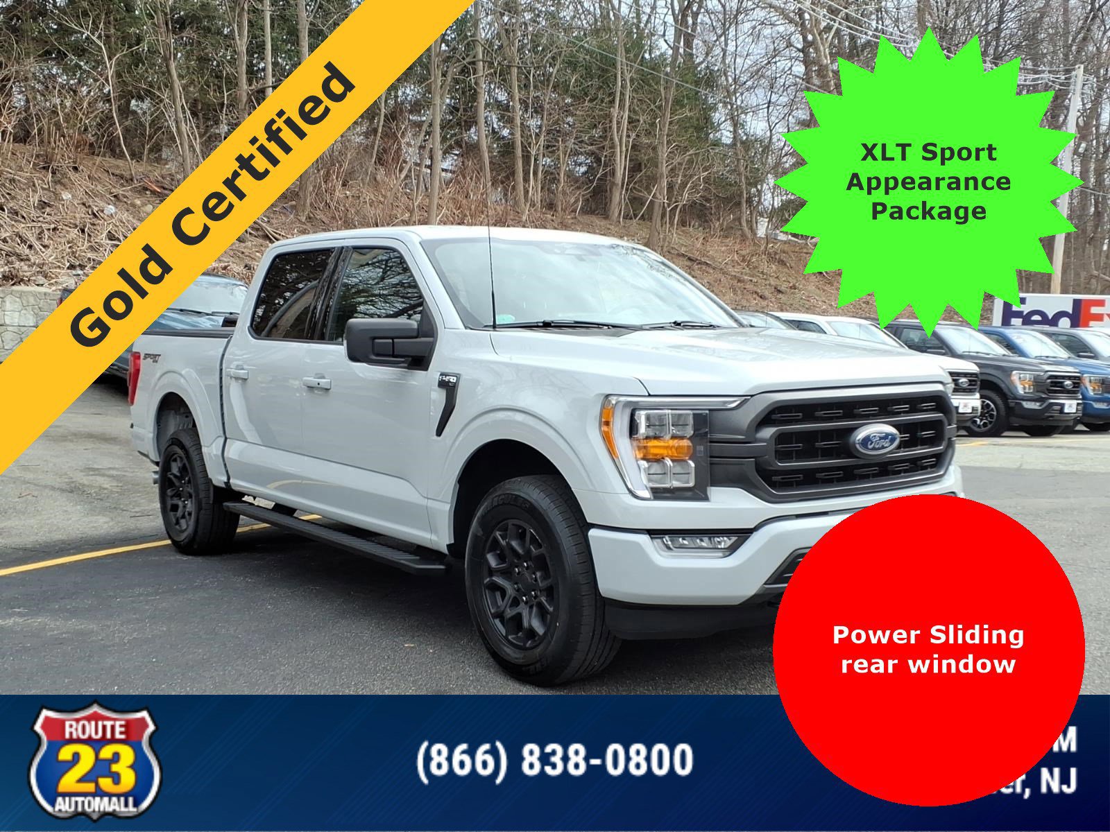 Certified 2023 Ford F150 XLT w/ Equipment Group 302A High AWD/4WD image 8