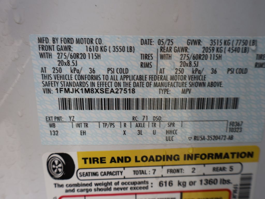 Certified 2025 Ford Expedition Max Platinum AWD/4WD image 42