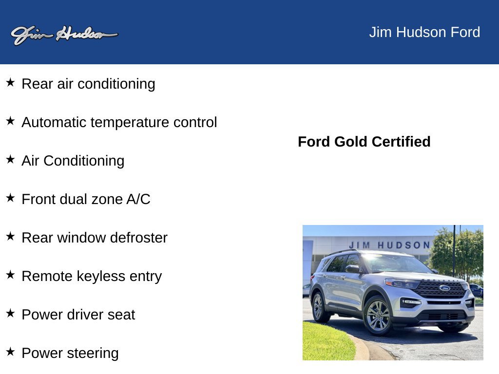 Certified 2023 Ford Explorer XLT w/ Equipment Group 202A RWD image 13