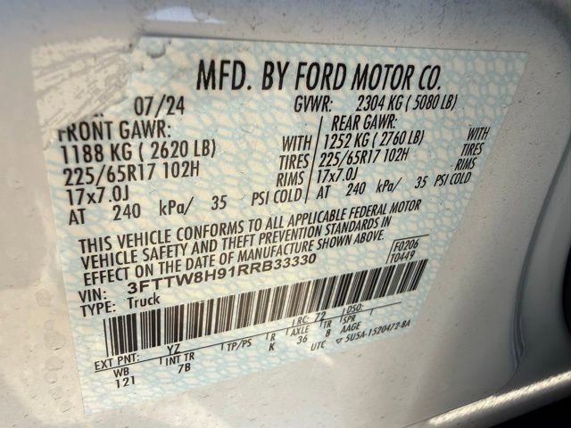 Certified 2024 Ford Maverick XLT image 36