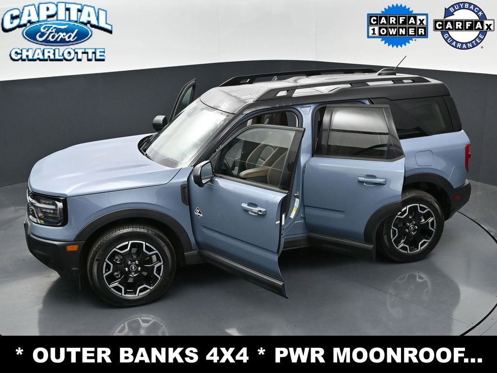 Certified 2025 Ford Bronco Sport Outer Banks w/ Outer Banks Tech Package+ AWD/4WD image 33