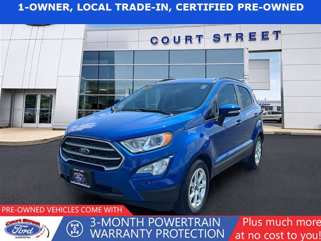 Certified 2018 Ford EcoSport SE