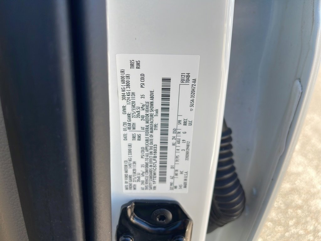 Certified 2020 Ford F150 Lariat w/ Equipment Group 502A Luxury image 36