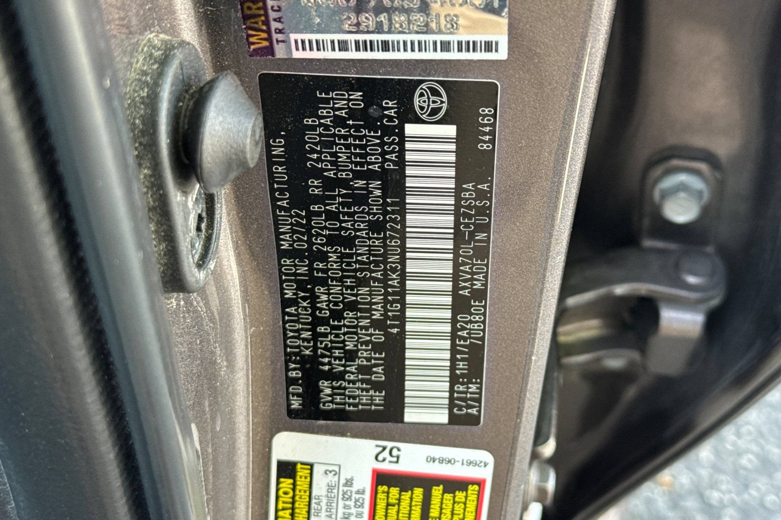Used 2022 Toyota Camry SE FWD image 27