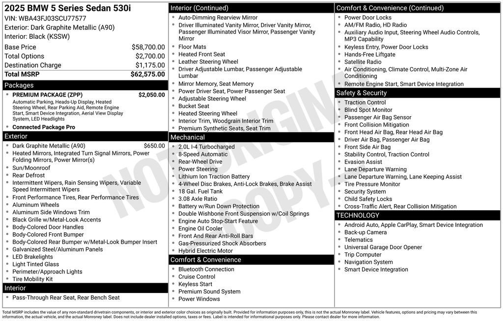 Used 2025 BMW 530i image 33