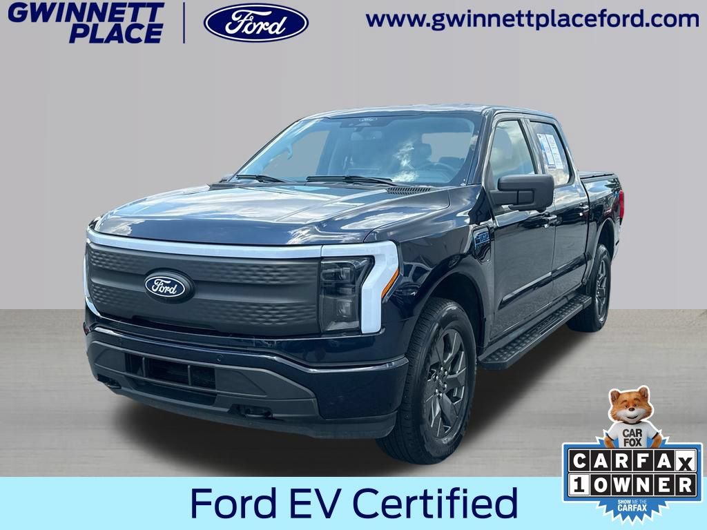 Certified 2025 Ford F150 Lightning Flash w/ Max Trailer Tow Package AWD/4WD video 1