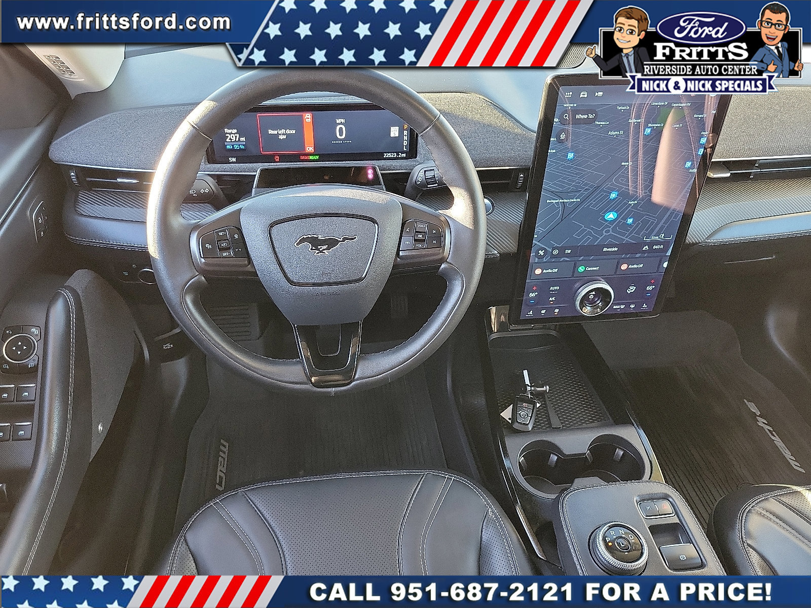 Certified 2023 Ford Mustang Mach-E Premium w/ Mustang Nite Pony Package image 6