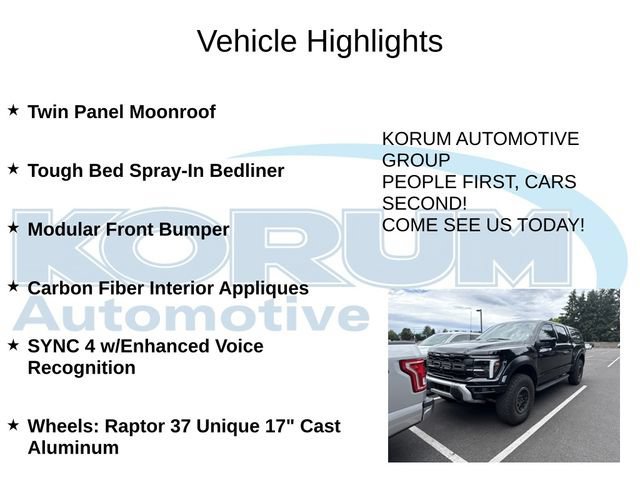 Certified 2025 Ford F150 Raptor AWD/4WD image 8
