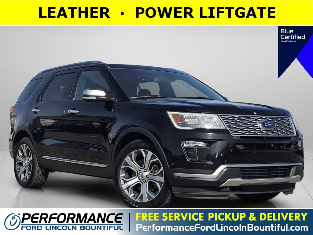 Certified 2018 Ford Explorer Platinum