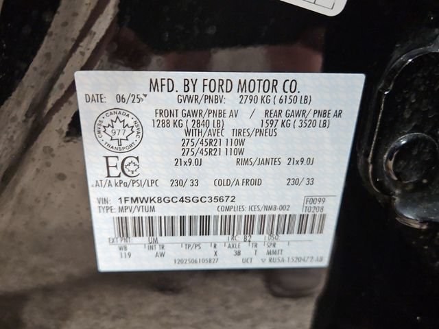 Certified 2025 Ford Explorer ST AWD/4WD image 38