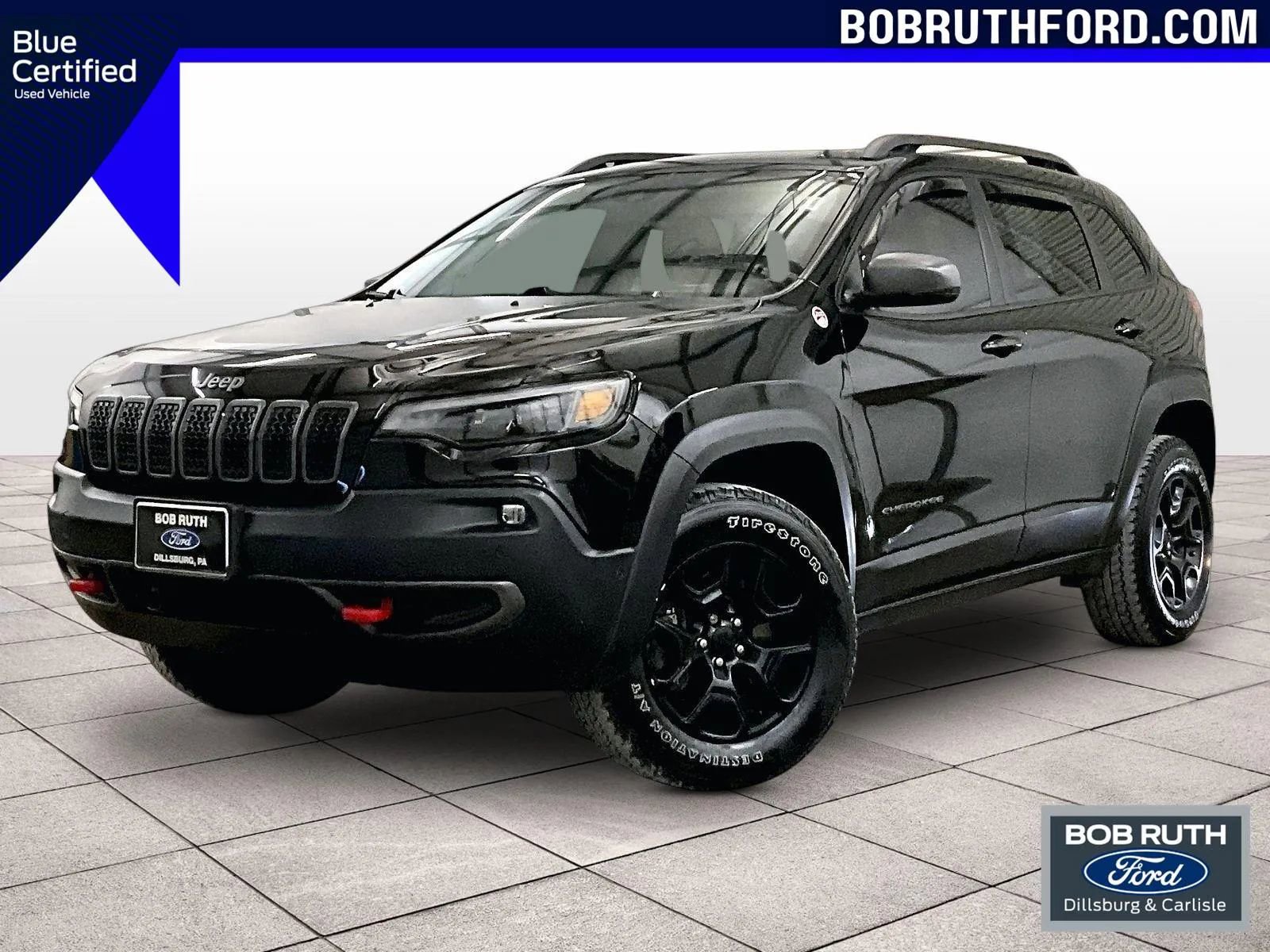 Used 2020 Jeep Cherokee Trailhawk AWD/4WD image 1